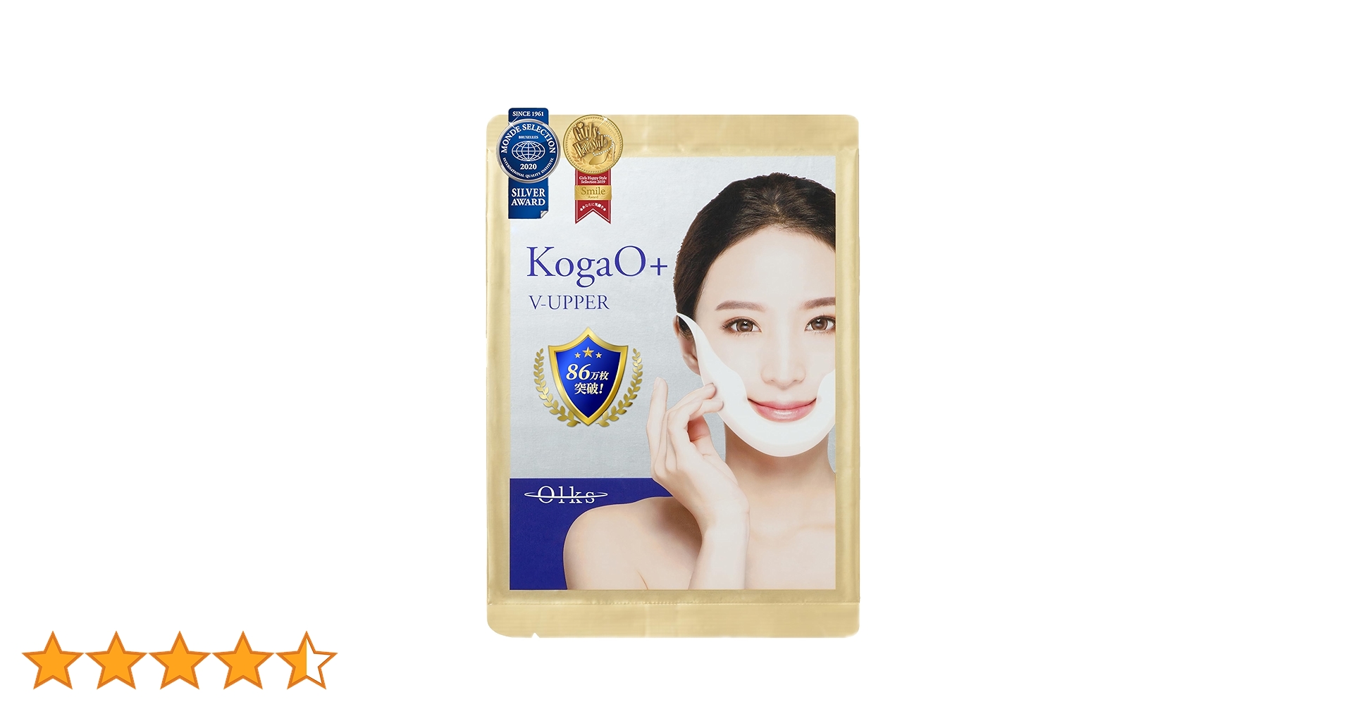 Amazon | KogaO+ 小顔プラス 純日本産 [小顔パック 小顔マスク